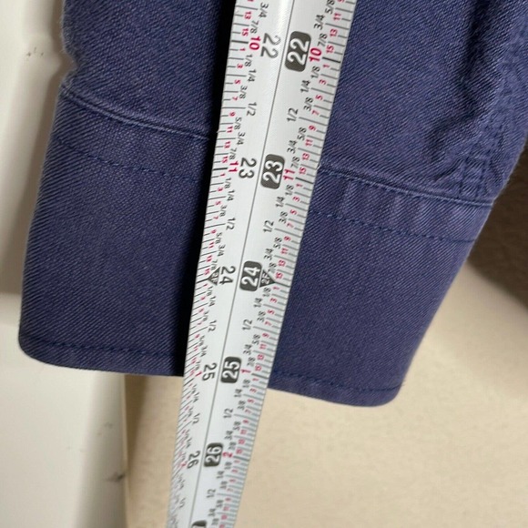 Raging Bull Medium Mens Navy Blue Cotton Long Sleeve Collared Button Up Shirt - Picture 10 of 10